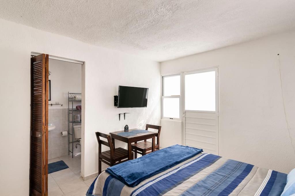 Micro Studio Perfect For Backpackers, Couples, 3 Min Drive To Playa El Nino Cancún Eksteriør bilde